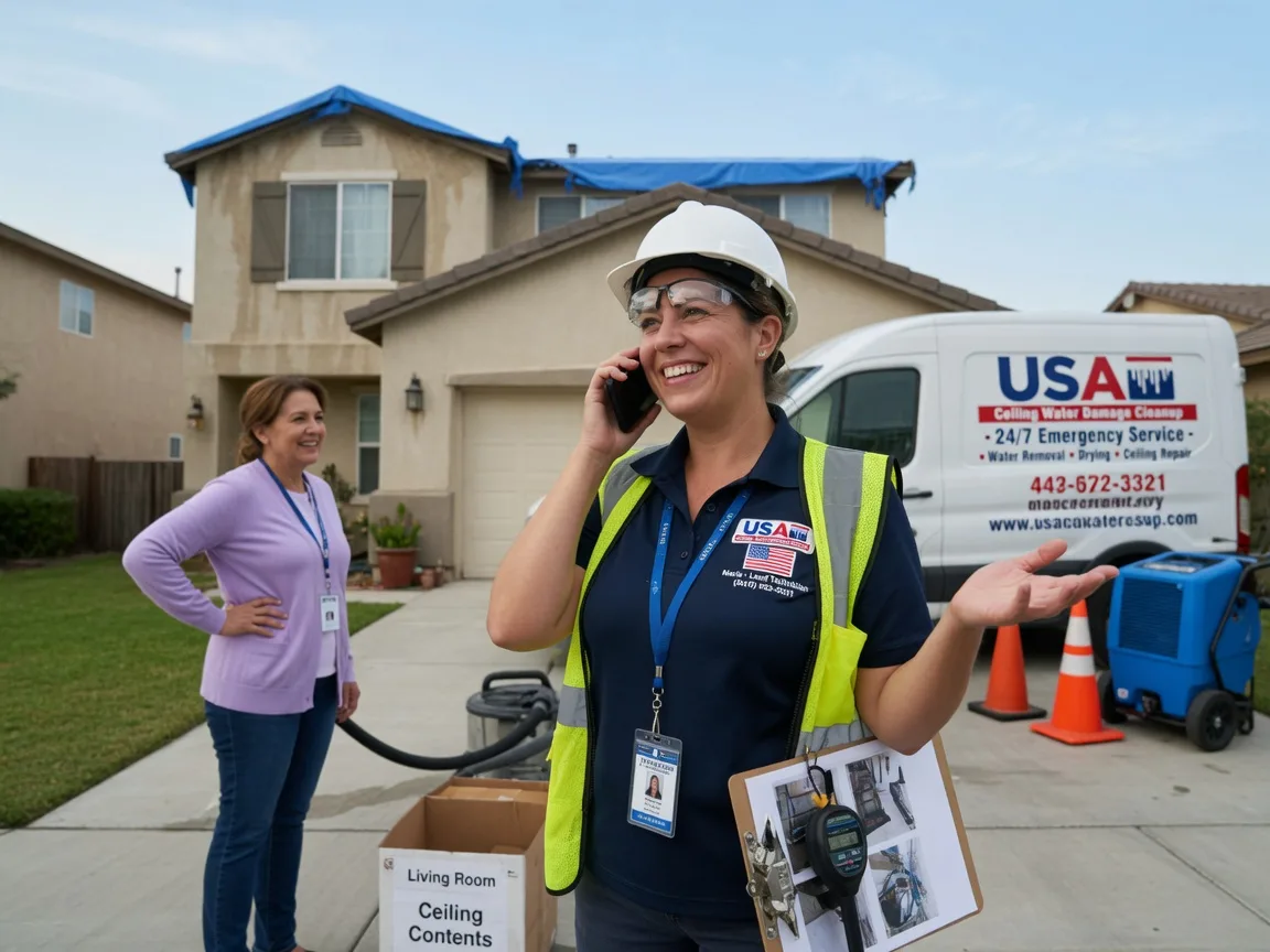 Ceiling Water Damage Restoration Waukee, IA FAQs